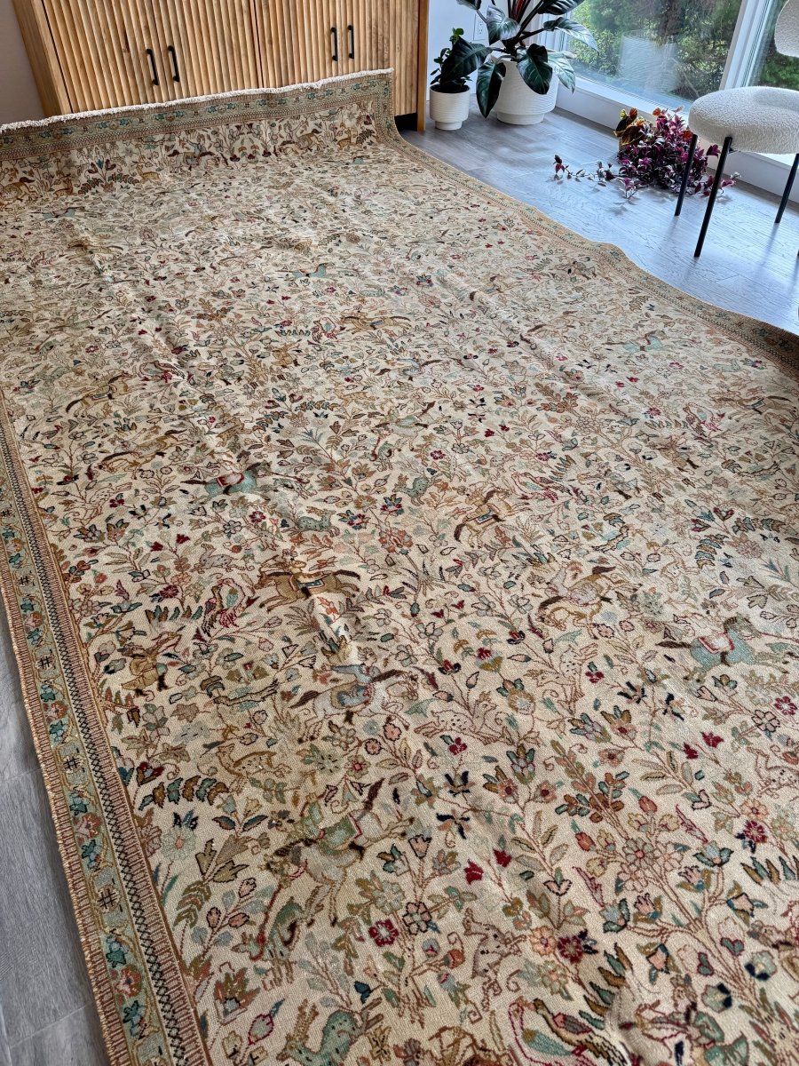 Tabriz Tabatabai Rug | 7' 4