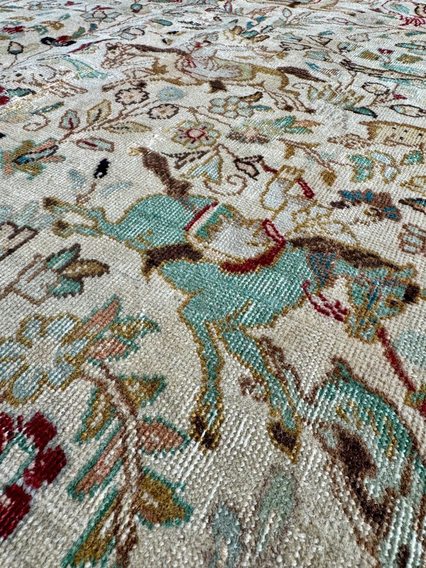 Tabriz Tabatabai Rug | 7' 4
