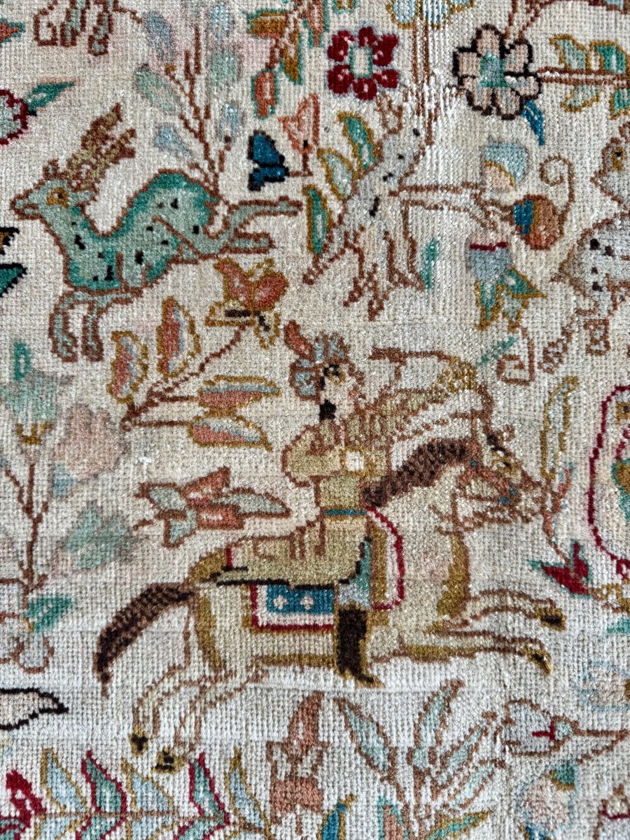 Tabriz Tabatabai Rug | 7' 4