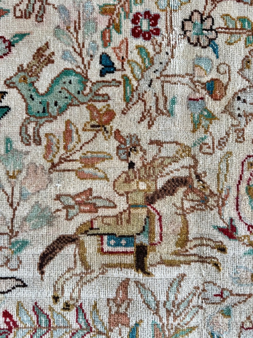 Tabriz Tabatabai Rug | 7' 4