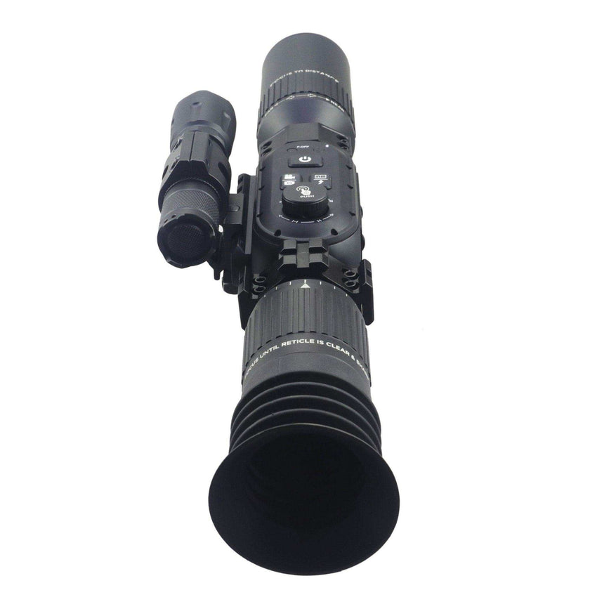 Tactical Night Vision Scope Monocular 3-24X Sony 4K Sensor Digital Day/Night WiFi iOS & Android
