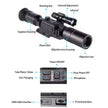 Tactical Night Vision Scope Monocular 3-24X Sony 4K Sensor Digital Day/Night WiFi iOS & Android