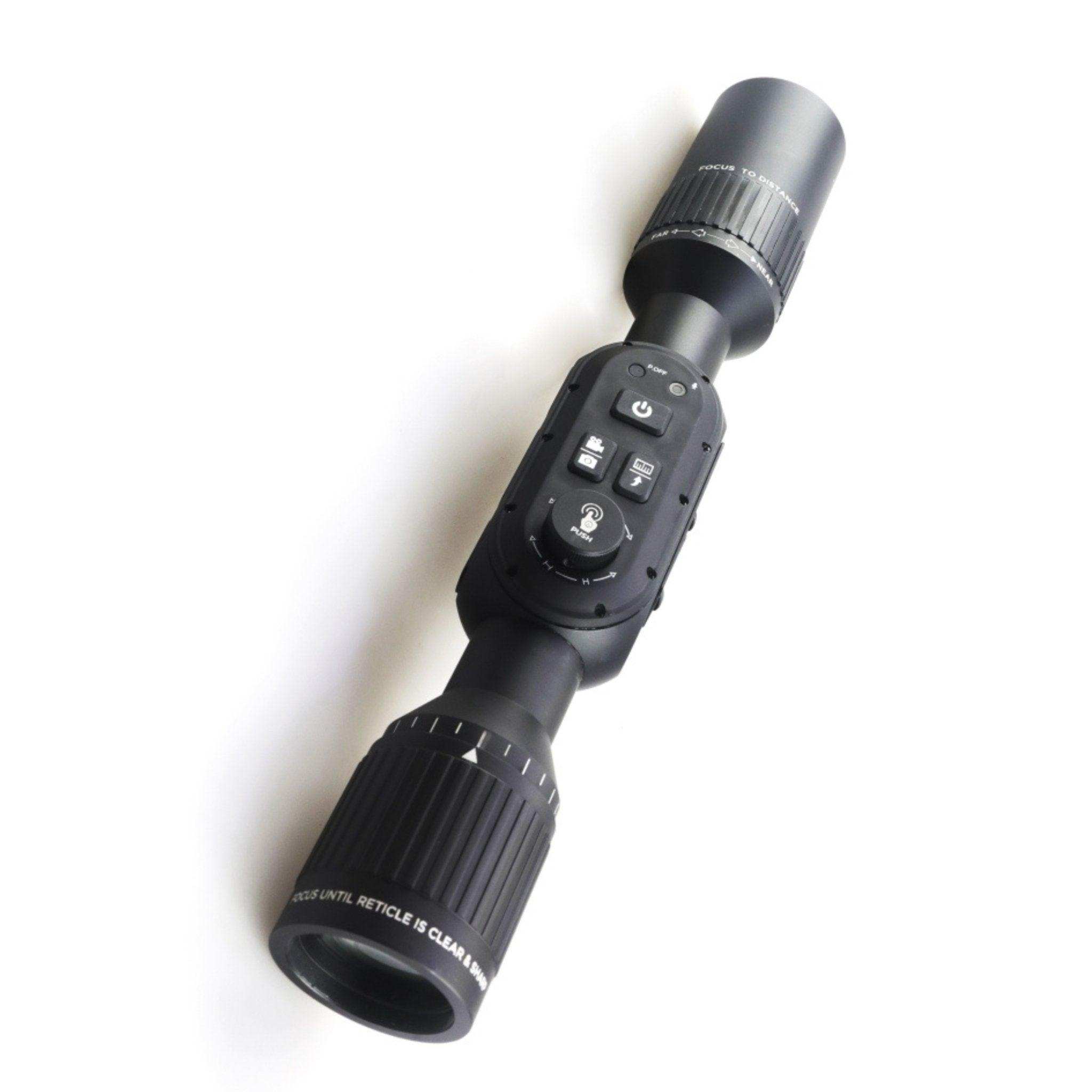 Tactical Night Vision Scope Monocular 3-24X Sony 4K Sensor Digital Day/Night WiFi iOS & Android