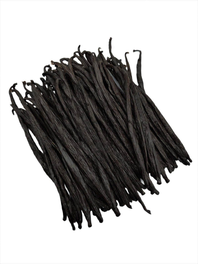 Tahitian Vanilla Beans Gourmet Grade-A <br>For Extract And Baking<BR>By Ounce
