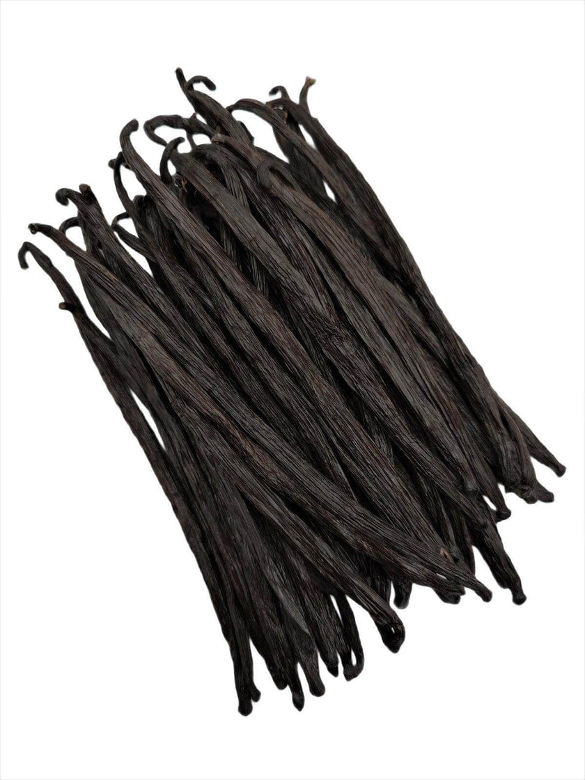 Tahitian Vanilla Beans Gourmet Grade-A <br>For Extract And Baking<BR>By Ounce