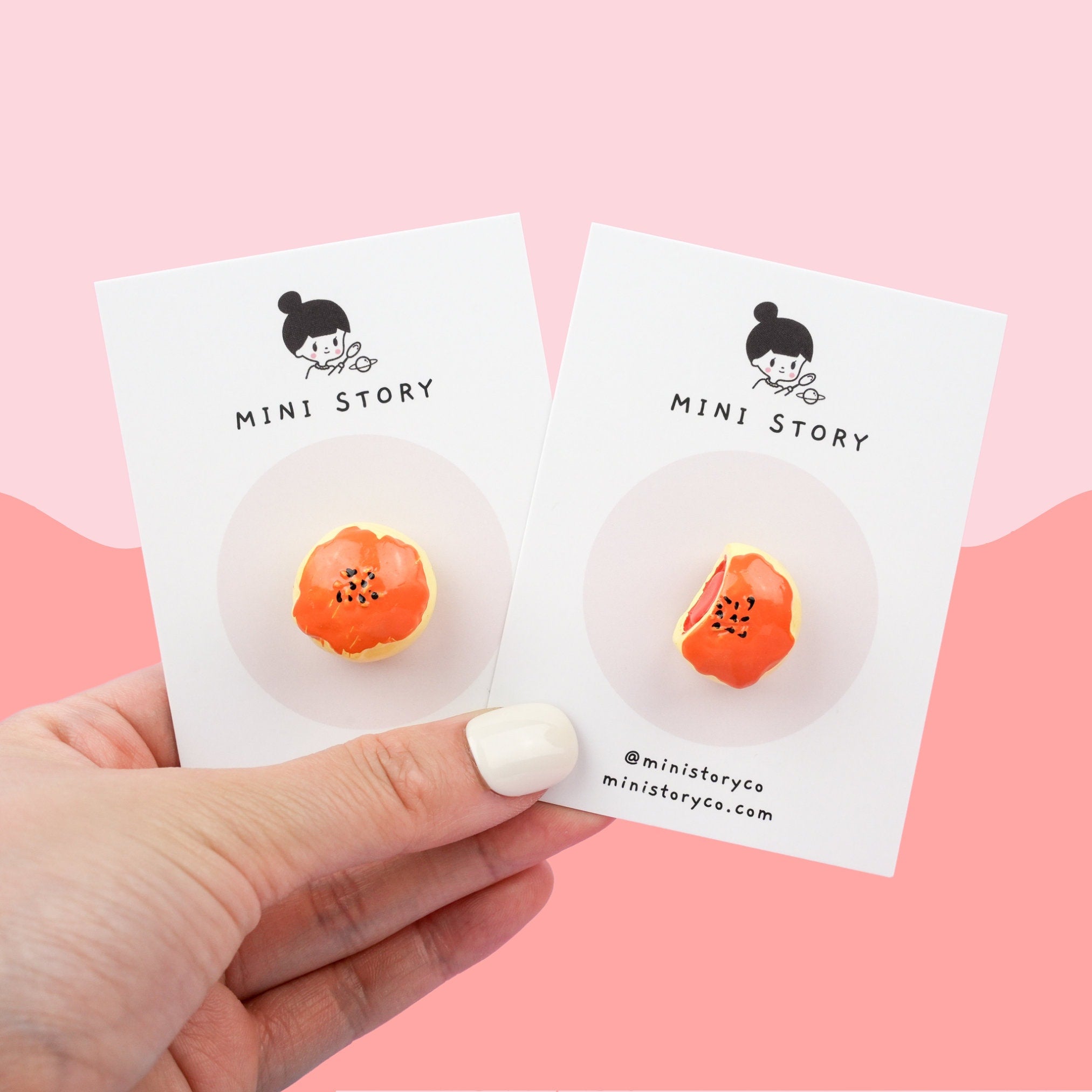 Taiwanese Mooncake Pin