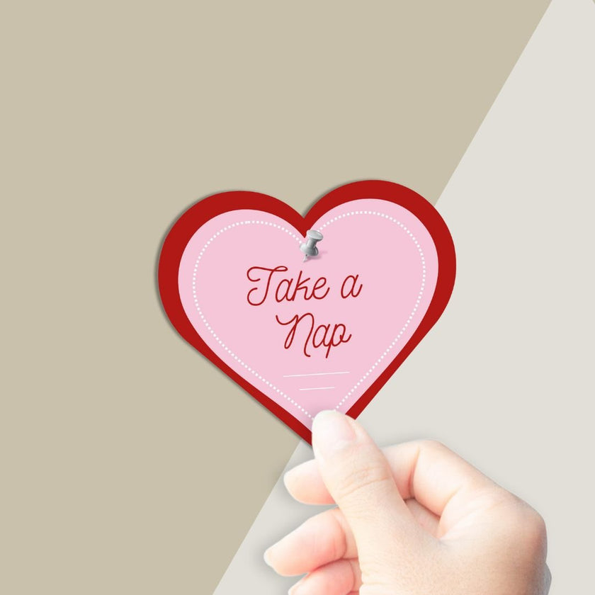 Take a Nap Rest and Reset Vinyl Sticker