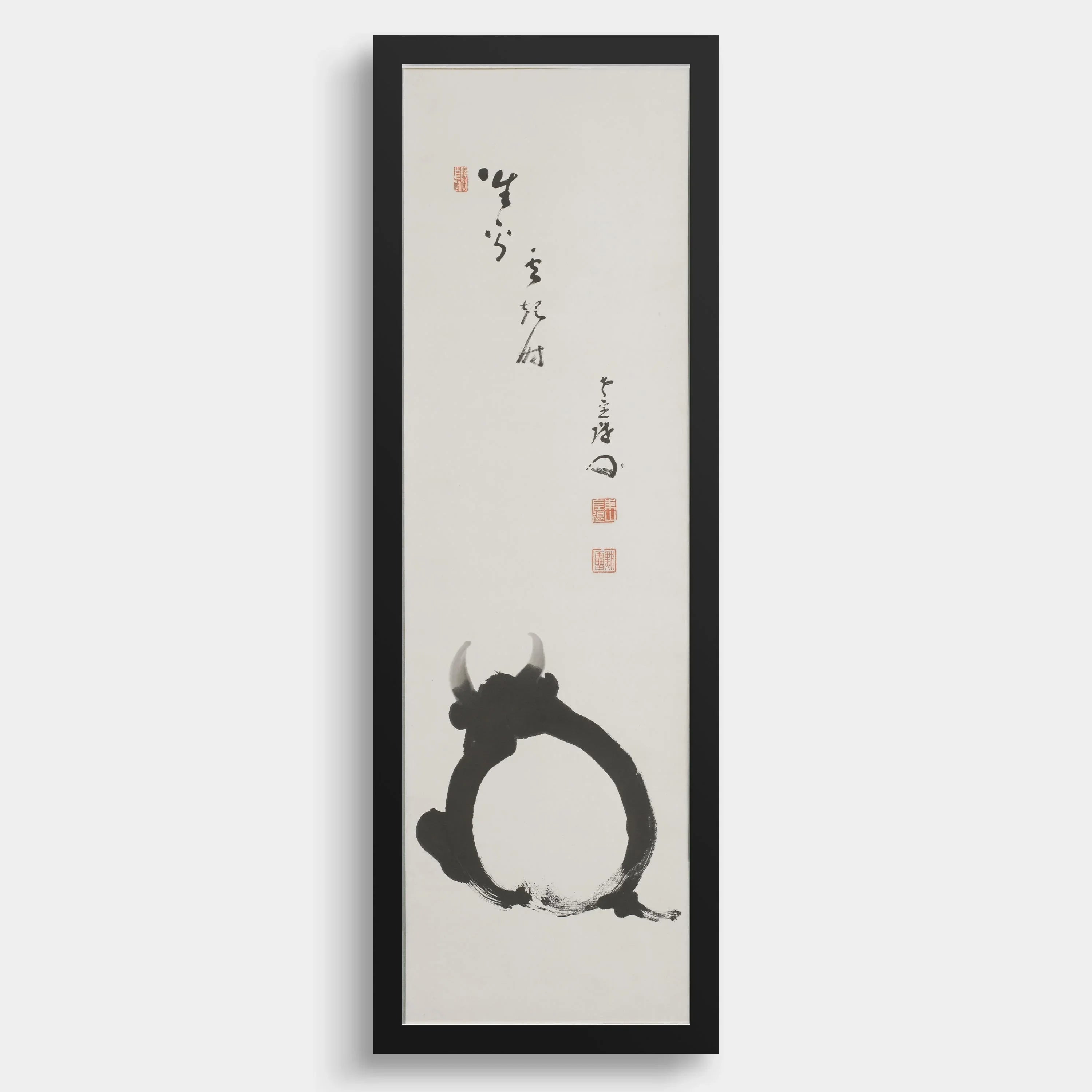 Takeda Mokurai: White Ox Zen Calligraphy Giclee Print