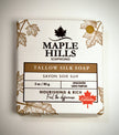 Unscented Tallow Silk Soap Bar