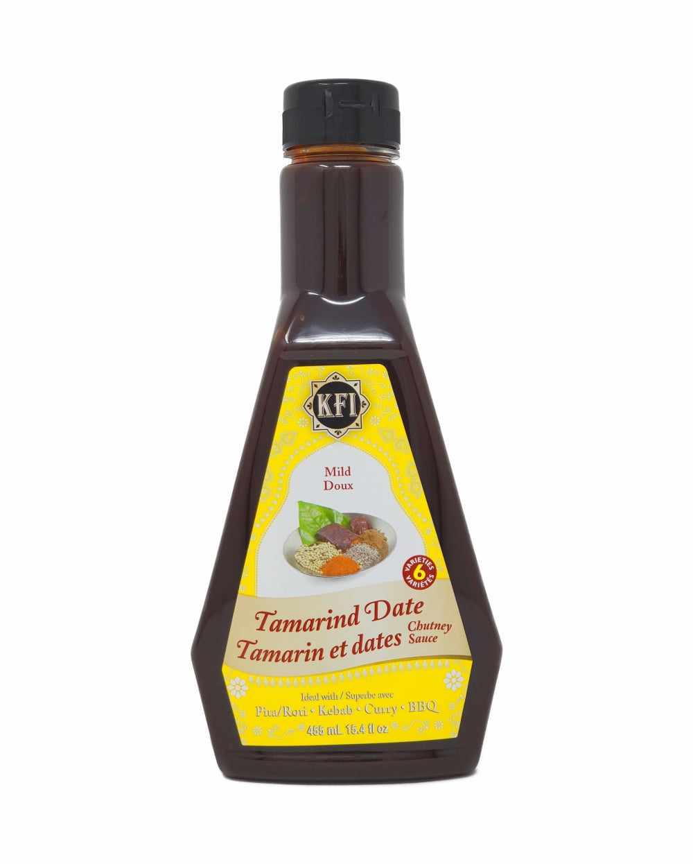 KFI Mild Tamarind Date Chutney Sauce 455ml