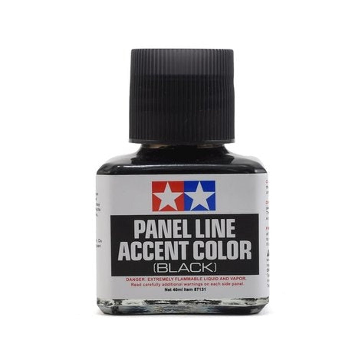 Tamiya 87131 Panel Line Accent Color Black 40mL NIB