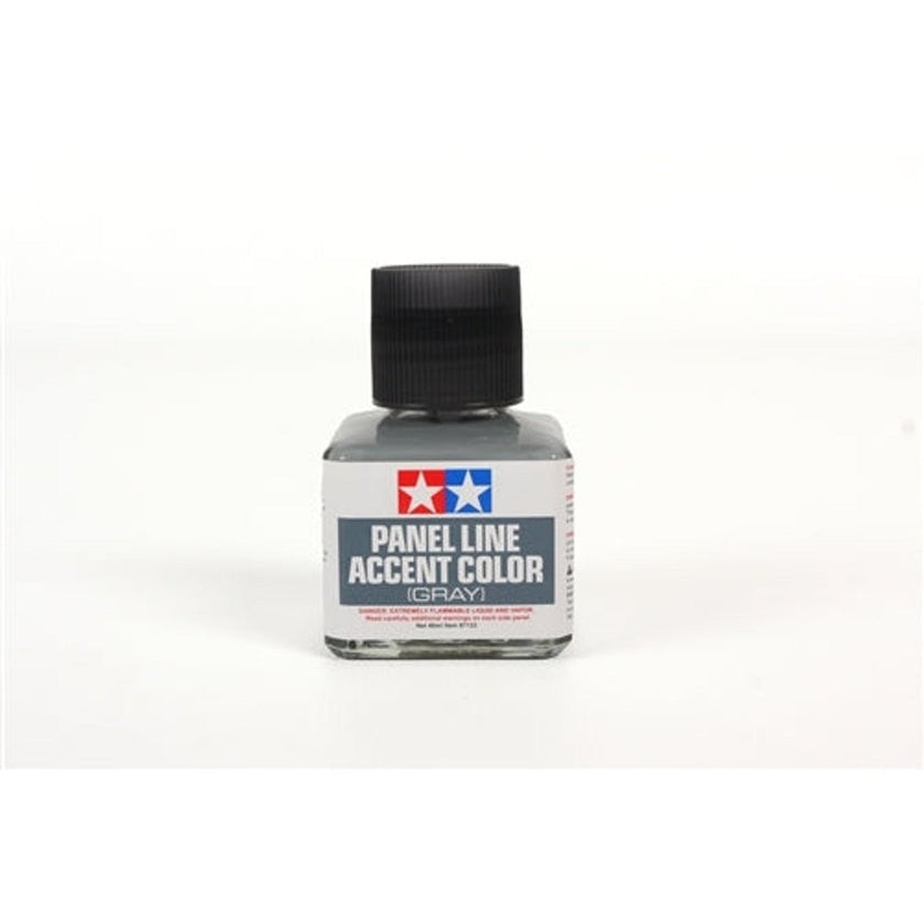 Tamiya 87133 Panel Line Accent Color Gray 40mL NIB