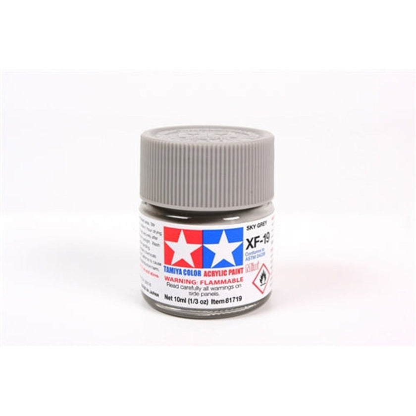 Tamiya Acrylic XF-19 Sea Blue Mini Bottle 10mL (1/3oz)