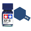 Tamiya Acrylic XF-8 Flat Insignia Blue Mini Bottle 10mL (1/3oz)