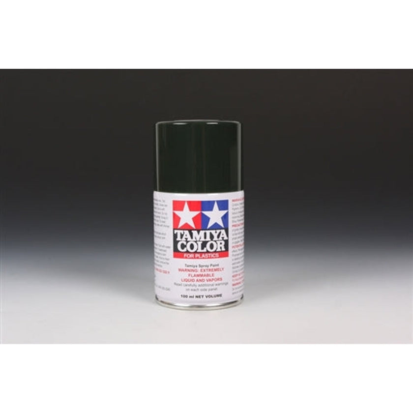 Tamiya Color For Plastics TS-2 Dark Green Lacquer Spray Paint 100mL