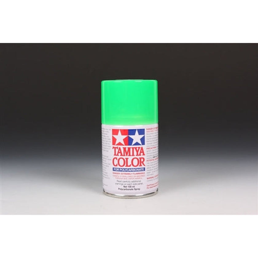 Tamiya Color For Polycarbonate PS-28 Fluorescent Green Spray Paint 100mL