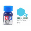 Tamiya Enamel EX-23 Clear Blue Mini Bottle 10mL (1/3oz)