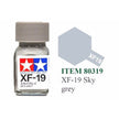 Tamiya Enamel EXF-19 Flat Sky Grey Mini Bottle 10mL (1/3oz)