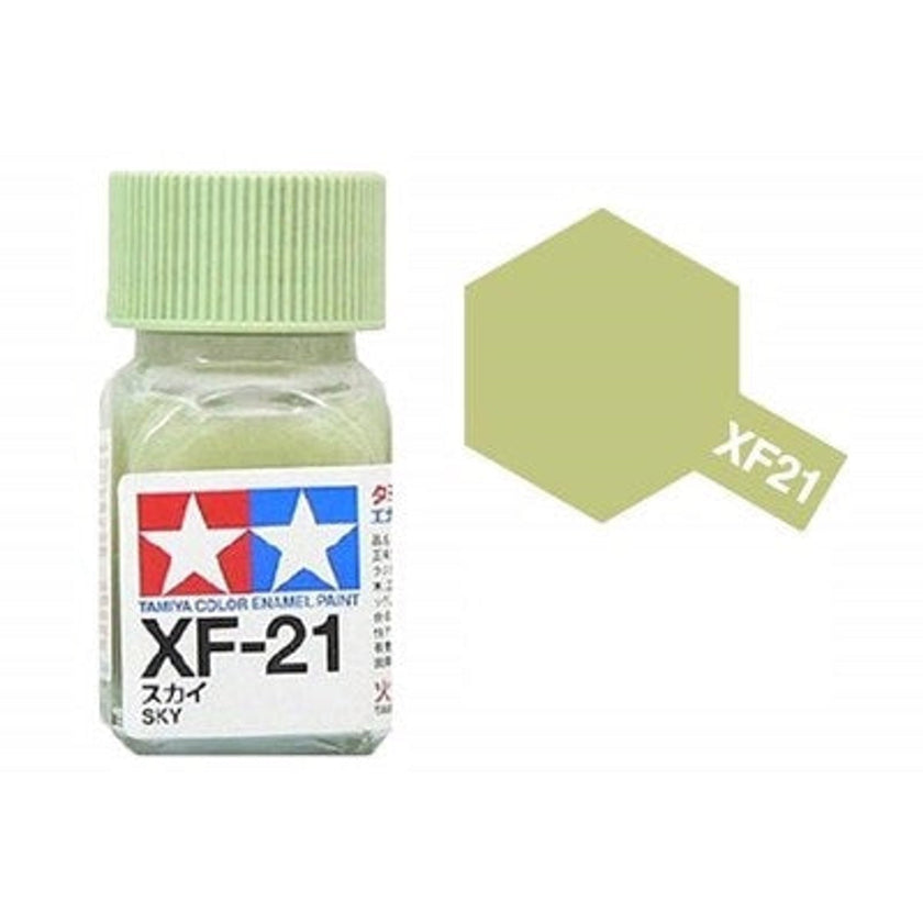 Tamiya Enamel EXF-21 Flat Sky Mini Bottle 10mL (1/3oz)