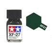 Tamiya Enamel EXF-27 Flat Black Green Mini Bottle 10mL (1/3oz)