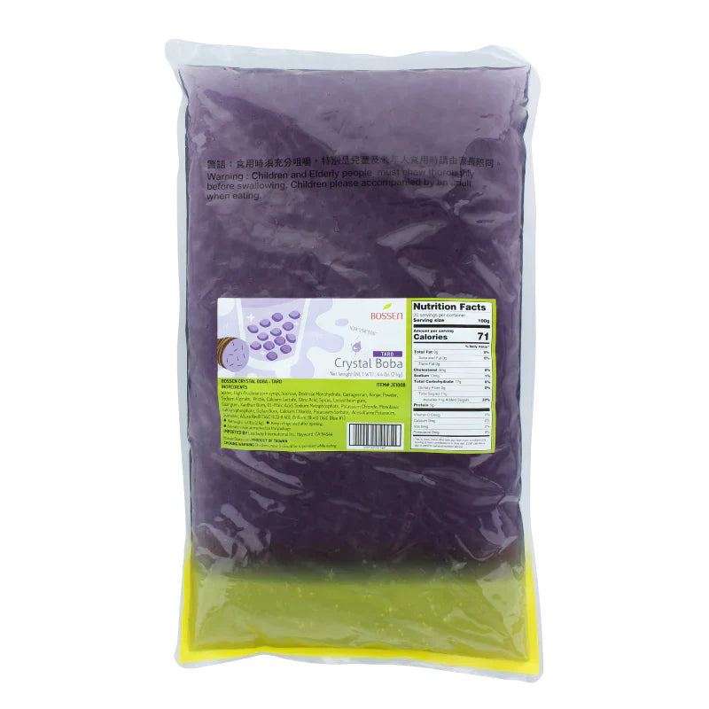 Taro | Crystal Boba | Agar Jelly Boba | Bossen Canada | Ships Free Within Canada on Orders Above CAD $199