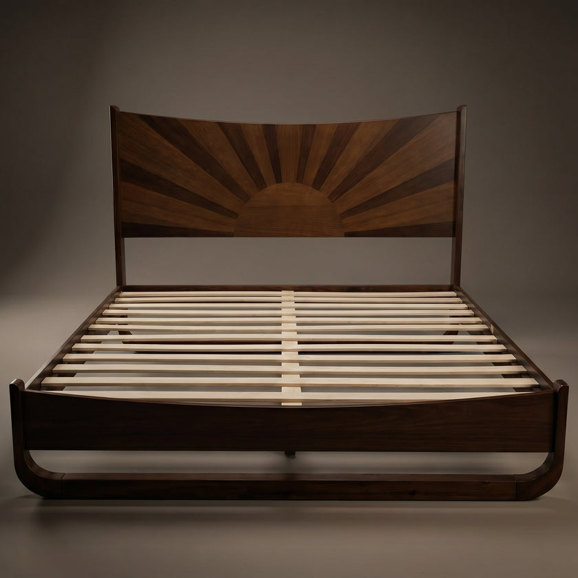 Sunset Solid Wood Bed Frame