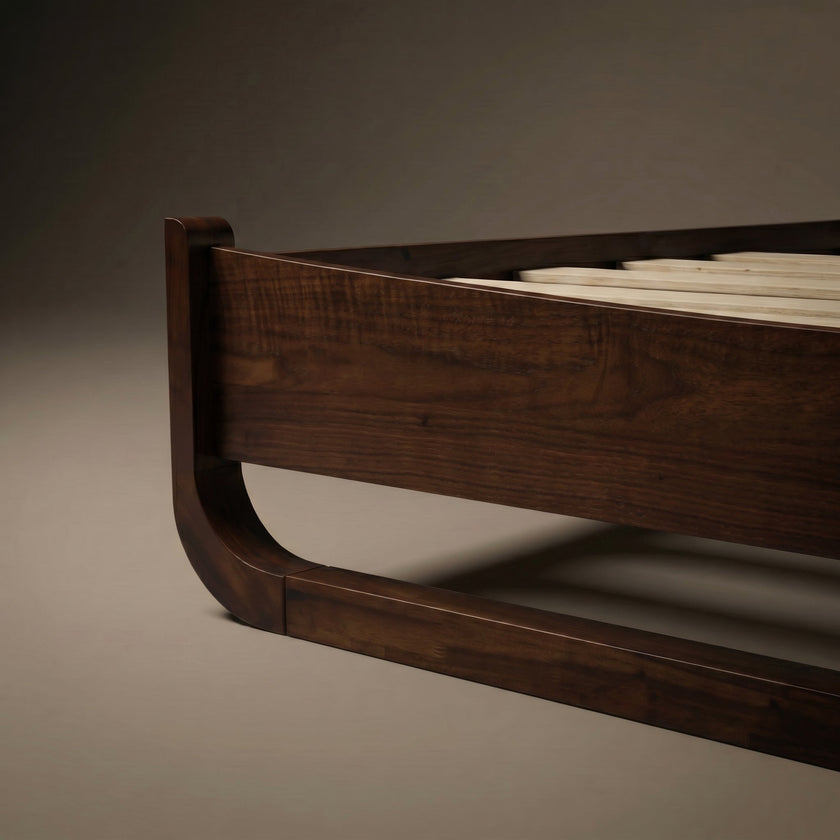 Sunset Solid Wood Bed Frame
