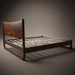 Sunset Solid Wood Bed Frame