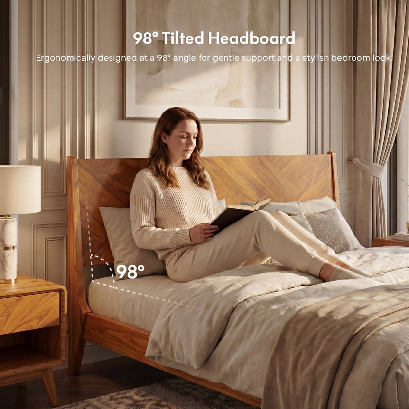 Gazelle Solid Wood Bed Frame
