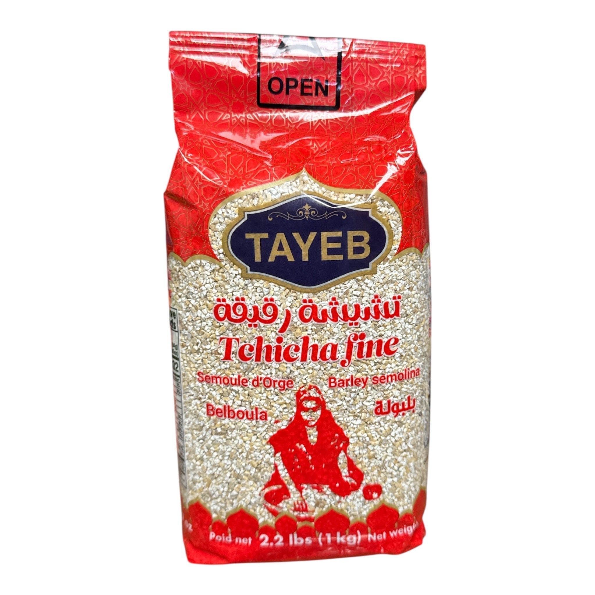 TAYEB Semolina Barley Dchicha  Belboula Fine 1kg