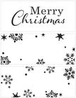 The Crafters Workshop Slimline Layered Merry Snowflakes