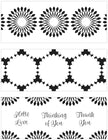 The Crafters Workshop Slimline Layered Triple Flowers