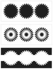 The Crafters Workshop Slimline Layered Triple Daisies