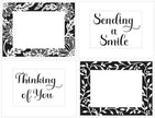 The Crafters Workshop A2 Sunflowers Vines Frames