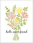 The Crafters Workshop Layered Floral Bouquet