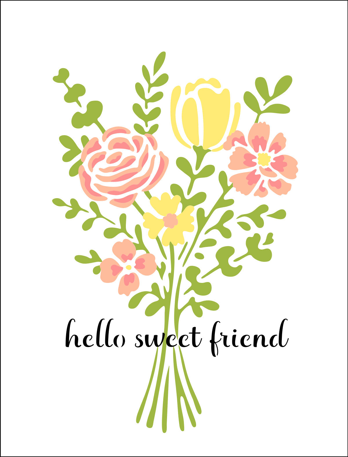 The Crafters Workshop Layered Floral Bouquet