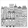 The Crafters Workshop 6x6 Stencil City Buildings