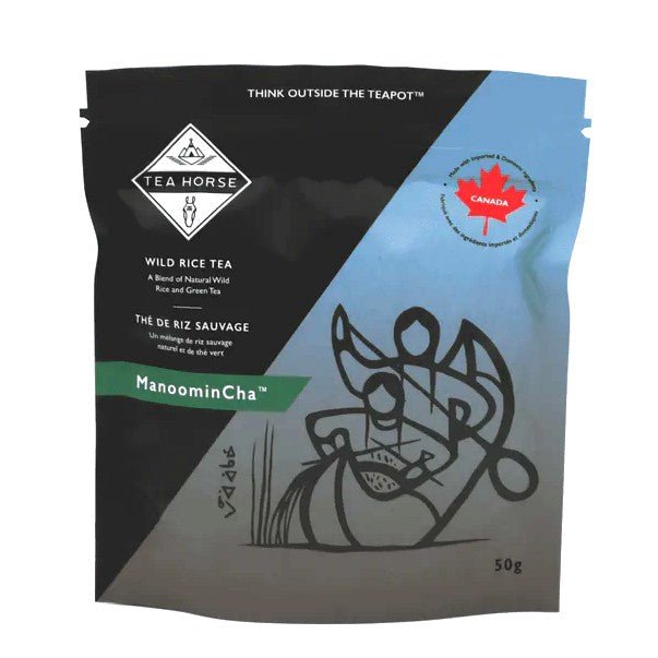 Tea - ManoominCha - Roasted Wild Rice & Green Tea - Indigenous