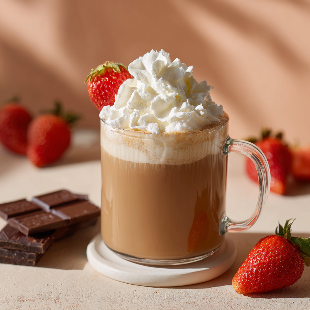 Fraise au chocolat