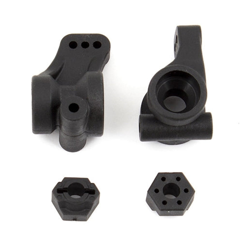 Team Associated 91418 Rear Hubs and Wheel Hexes NIB