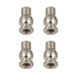 Team Associated CR12 Pivot Balls, 5.0mm, long neck