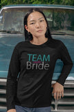 Team Bride Rhinestone Shirt – Bachelorette Party Sparkle Bling Tee | Blingdazzel