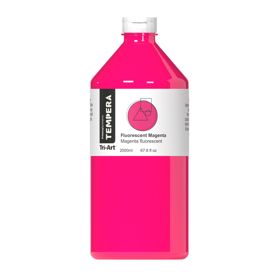 Primary Liquid Tempera - Fluorescent Magenta