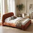 Terracotta King Bed