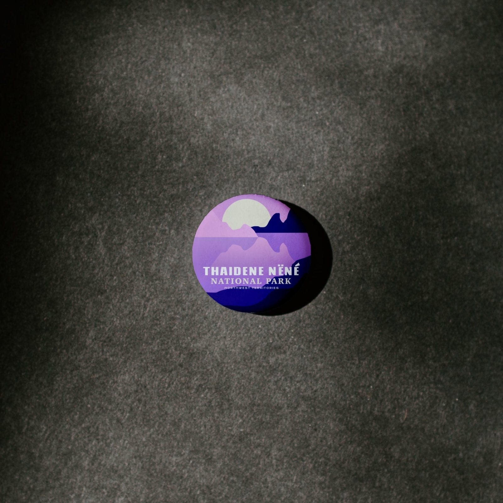 Thaidene Nëné National Park of Canada Pinback Button, Canada Parks