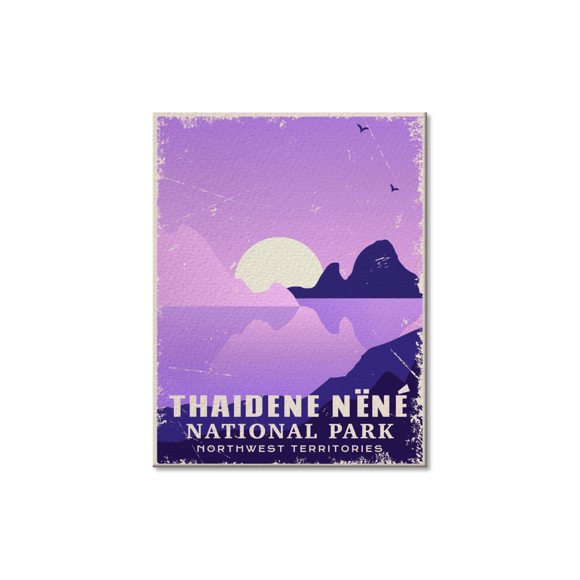 Thaidene Nene National Park of Canada Postcard, Canada Parks