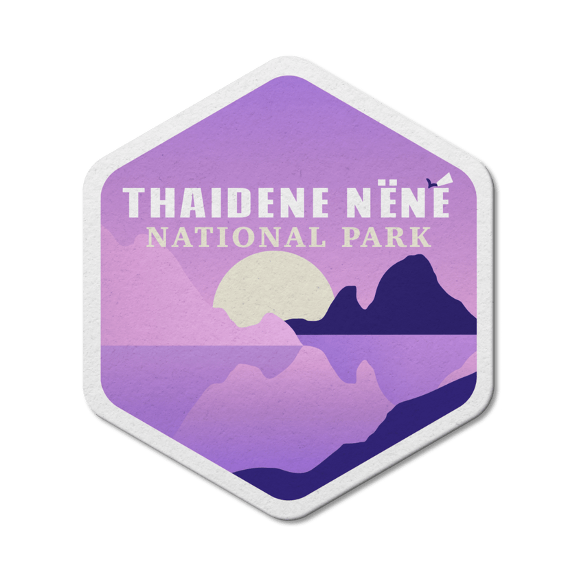 Thaidene Nëné National Park of Canada Waterproof Vinyl Sticker, Canada Parks