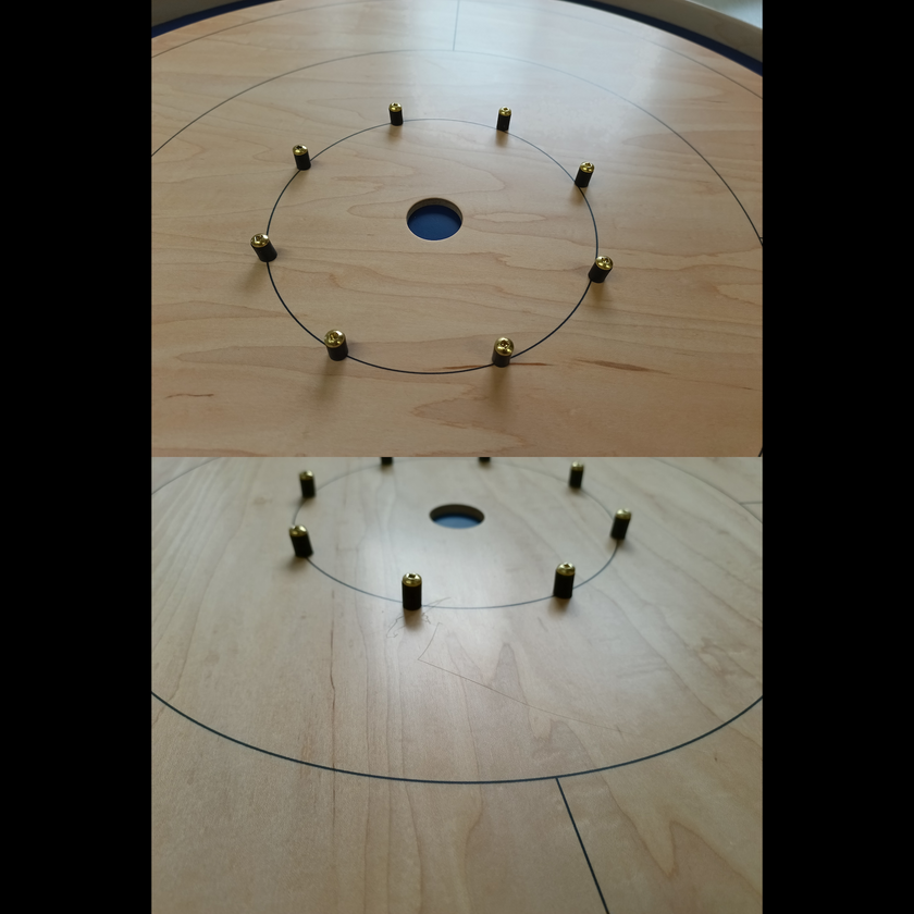 The Royal Blue - Tournament Board Game Set - Meets NCA Standards