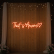 That’s Amore with Heart Neon Sign V2