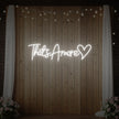 That’s Amore with Heart Neon Sign V3